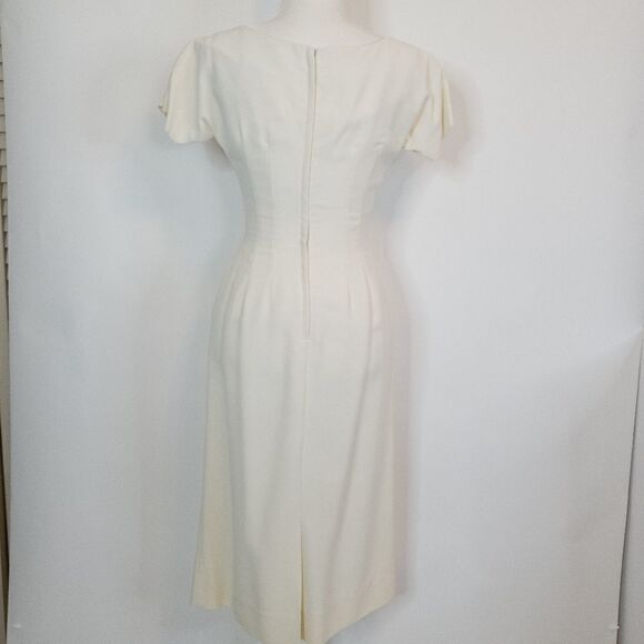 Vintage Young Modes Beaded Sheath Dress and Coat - Picture 10 of 15